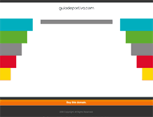 Tablet Screenshot of guiadeportiva.com